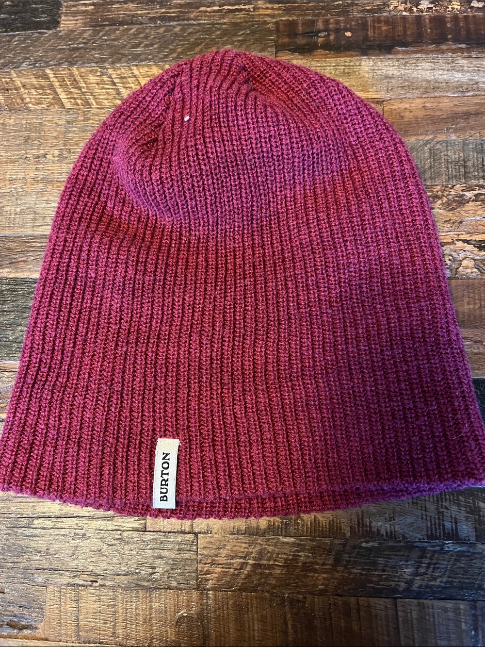 Burton Kids Rib Knit Beanie - Berry Plum